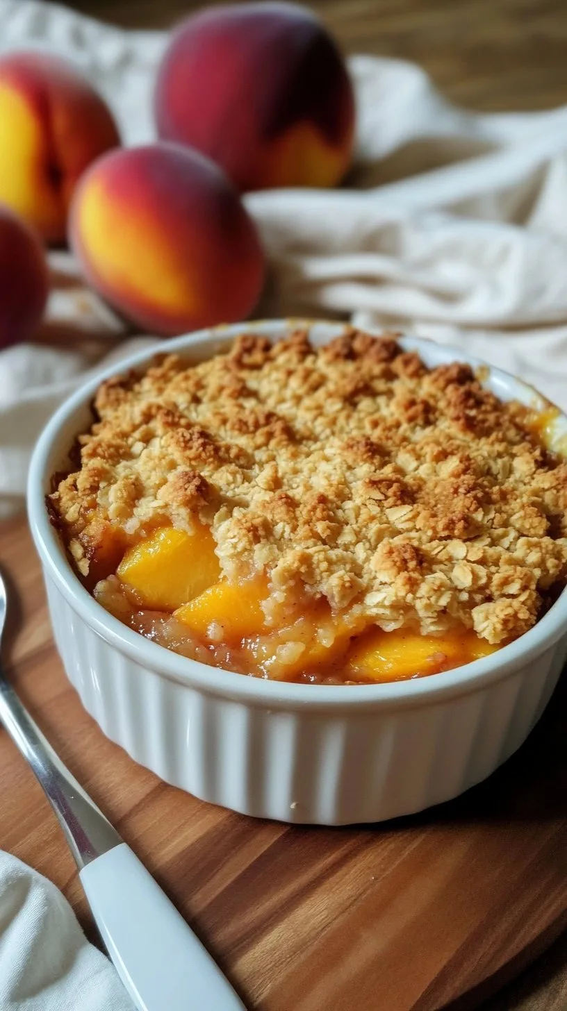 Peach Crumble Recipe: A Delicious Dessert Delight