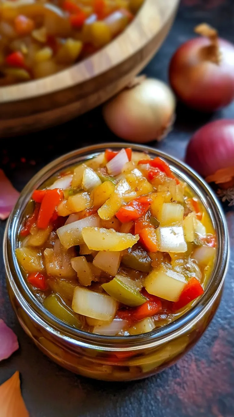 Pickled Pepper and Onion Relish Recipe