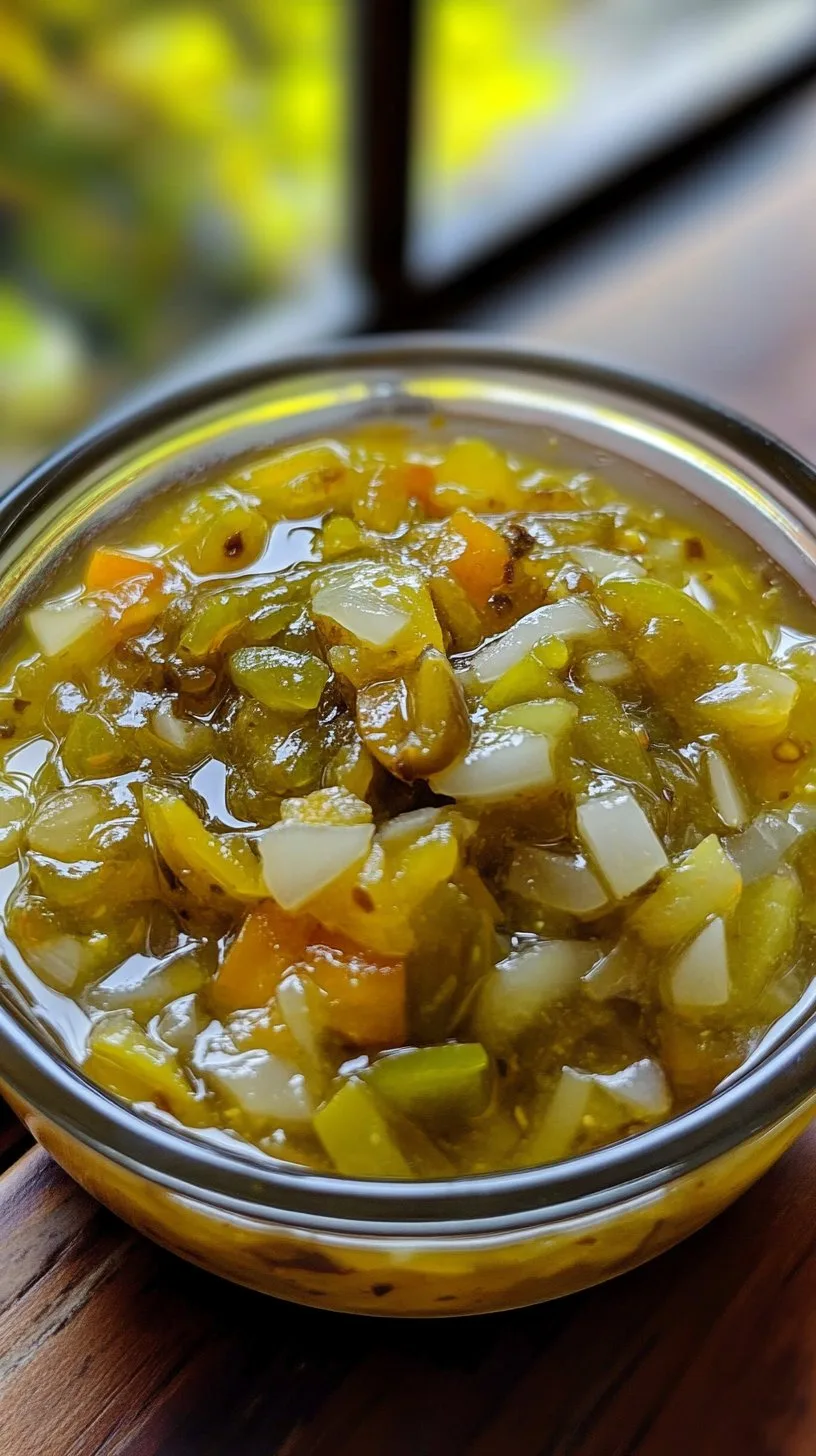 Pickled Pepper and Onion Relish Recipe