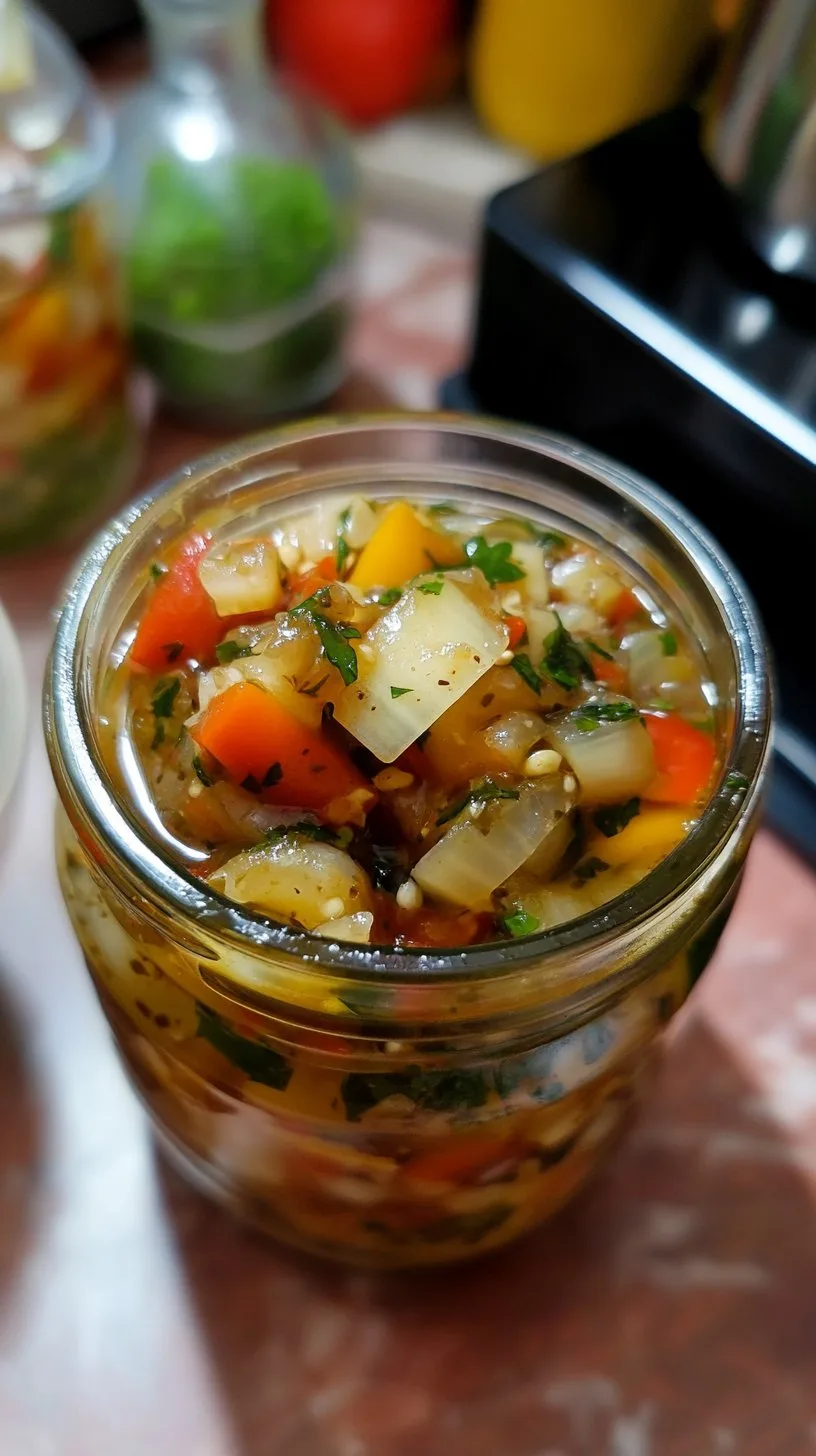 Pickled Pepper and Onion Relish Recipe