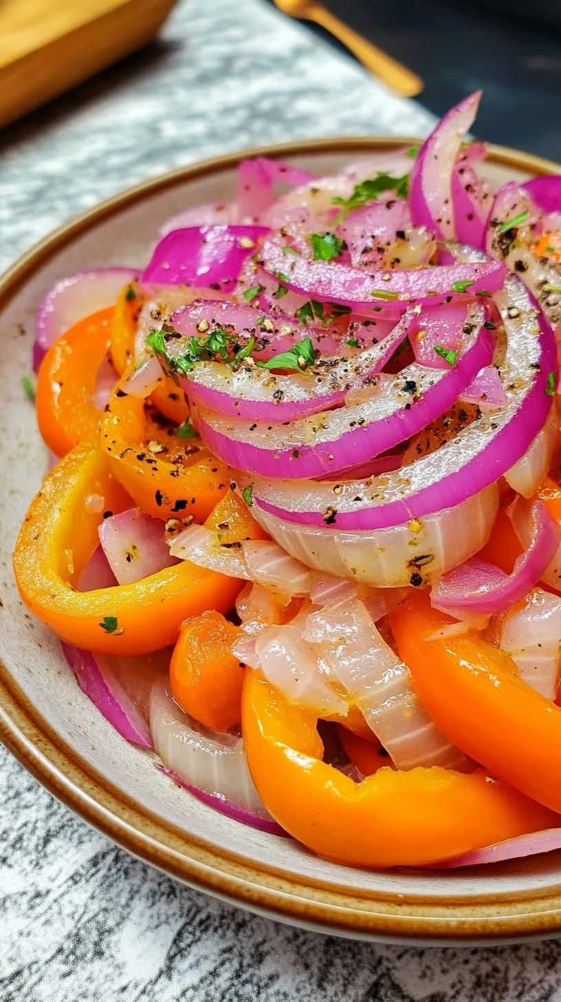 Pickled Sweet Peppers & Onions Recipe: A Flavorful Delight