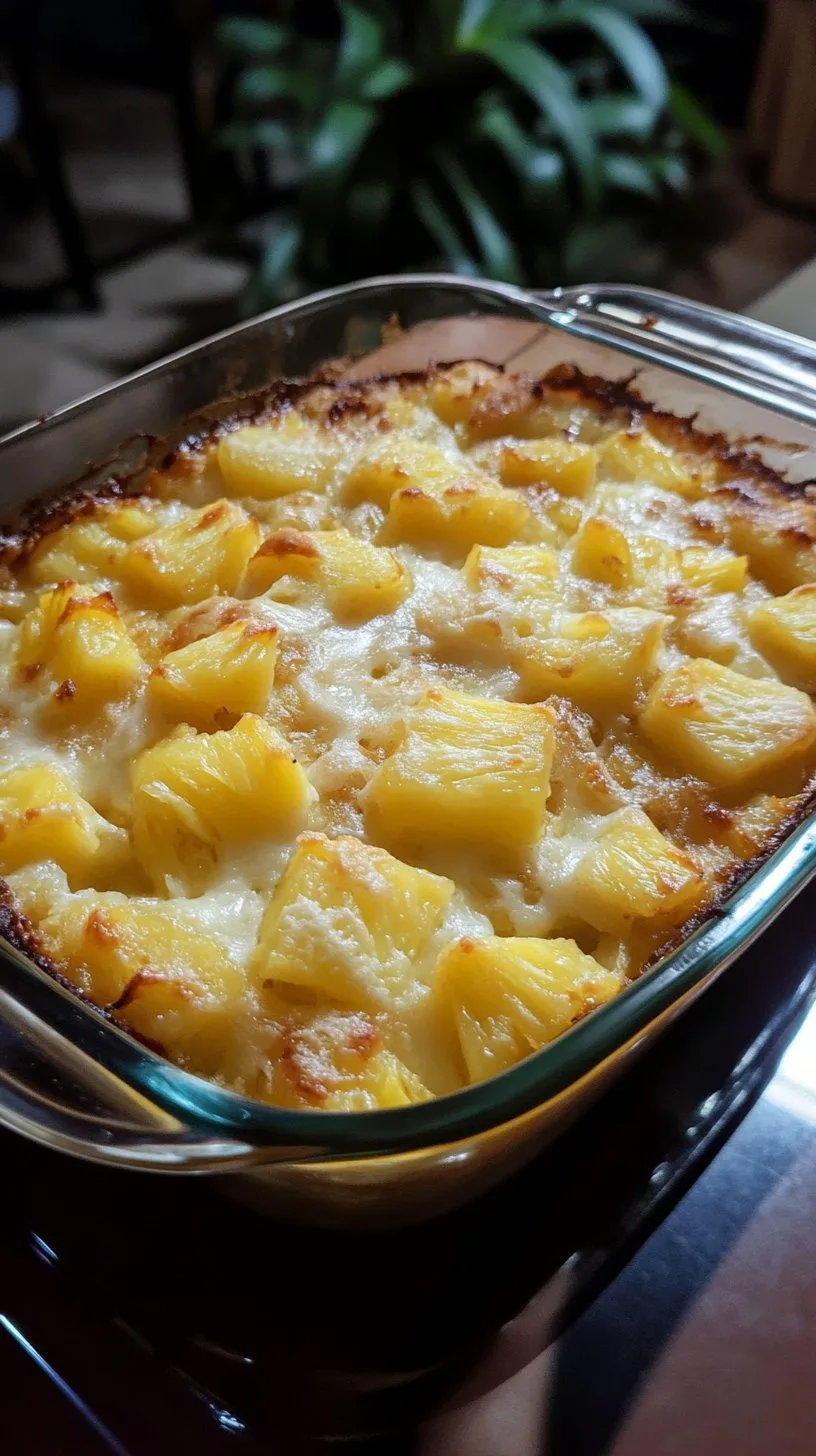 Pineapple Casserole Recipe: Sweet and Savory Delight