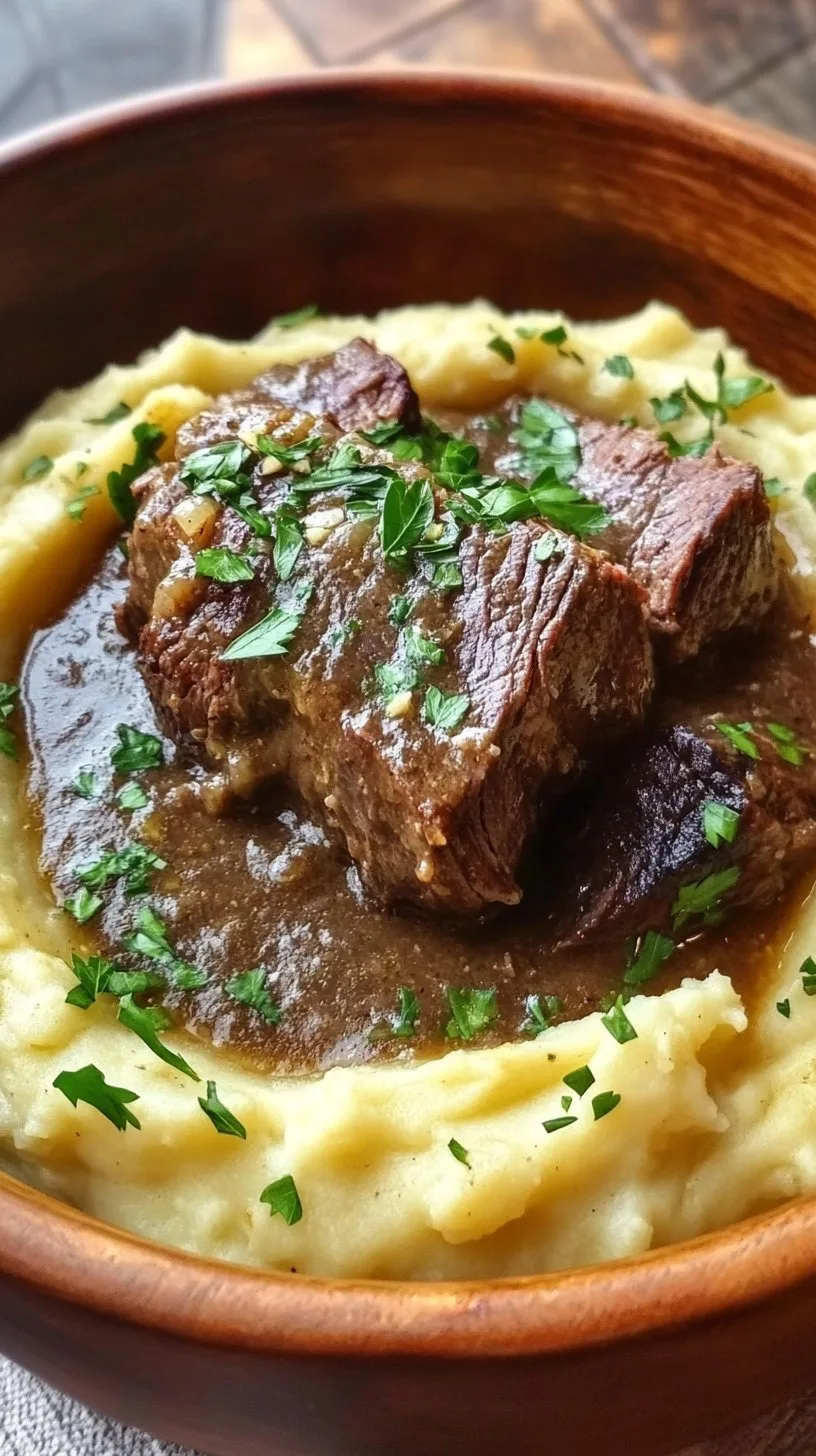 Pot Roast over Mashed Potatoes: A Comforting Classic