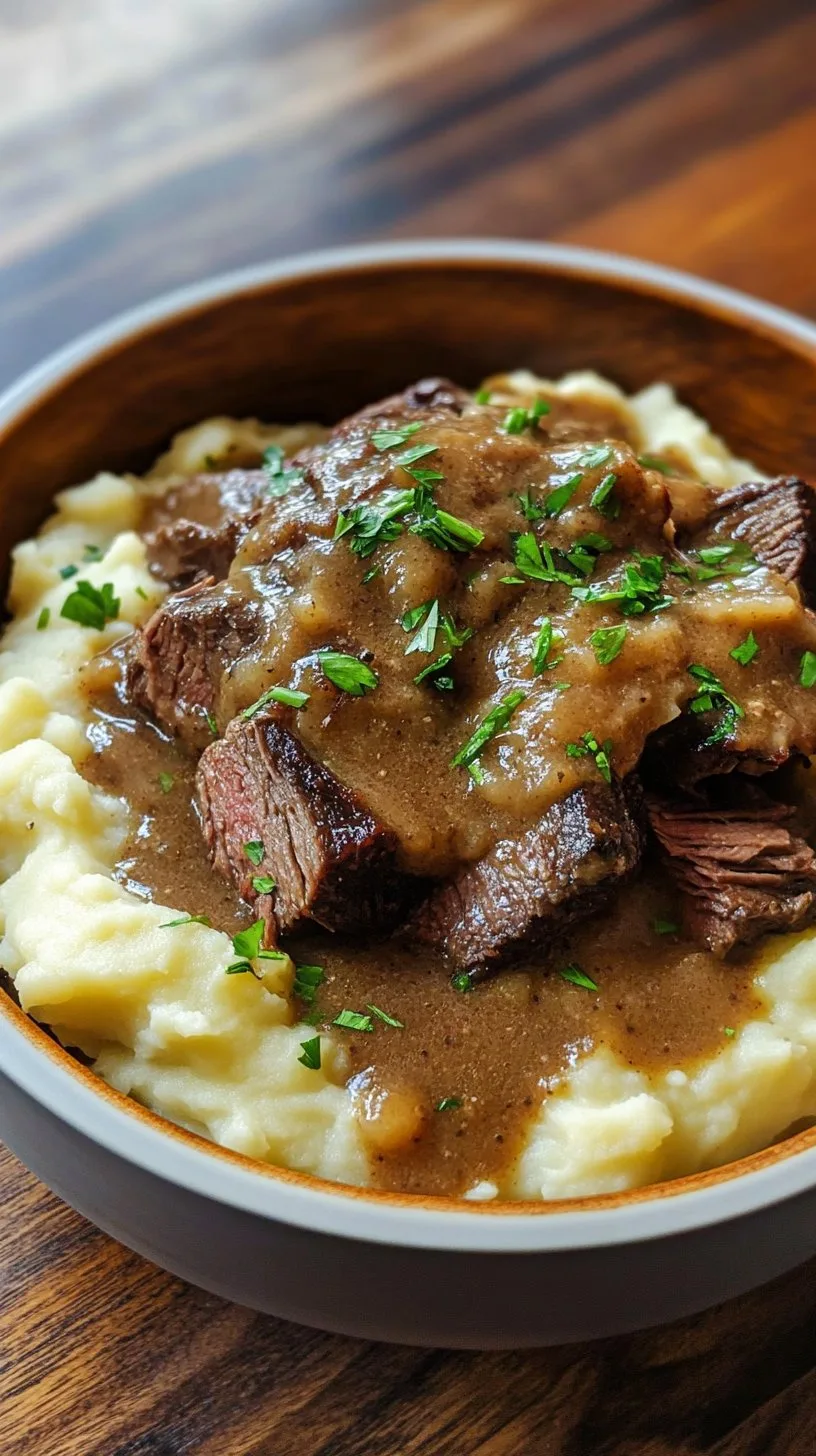 Pot Roast over Mashed Potatoes: A Comforting Classic