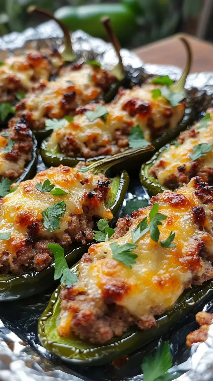 Sausage Stuffed Jalapenos: A Spicy Delight