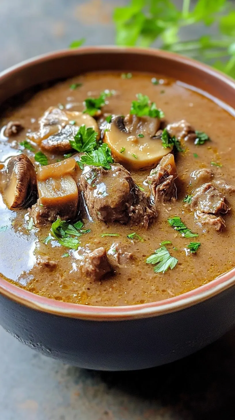 Savory Beef Mushroom Stew Recipe for Cozy Dinners