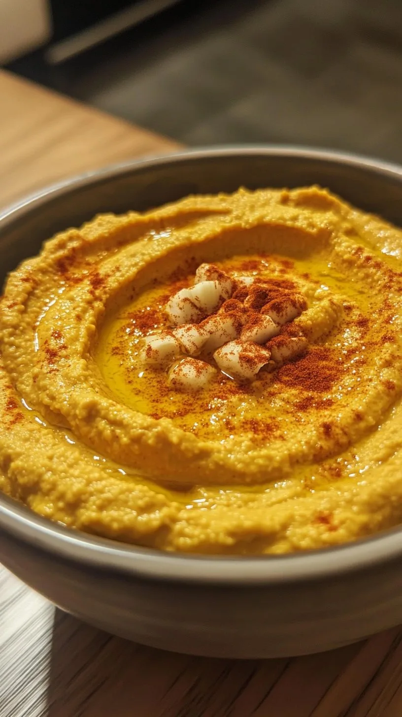 Savory Pumpkin Hummus Recipe - Delicious & Nutritious