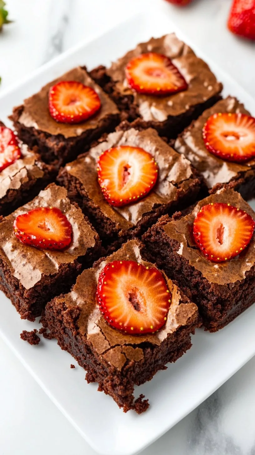 Strawberry Brownies: A Delicious Dessert Recipe