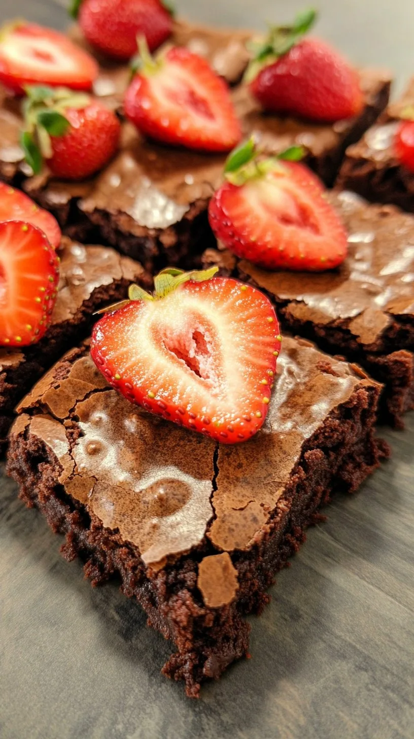 Strawberry Brownies: A Delicious Dessert Recipe