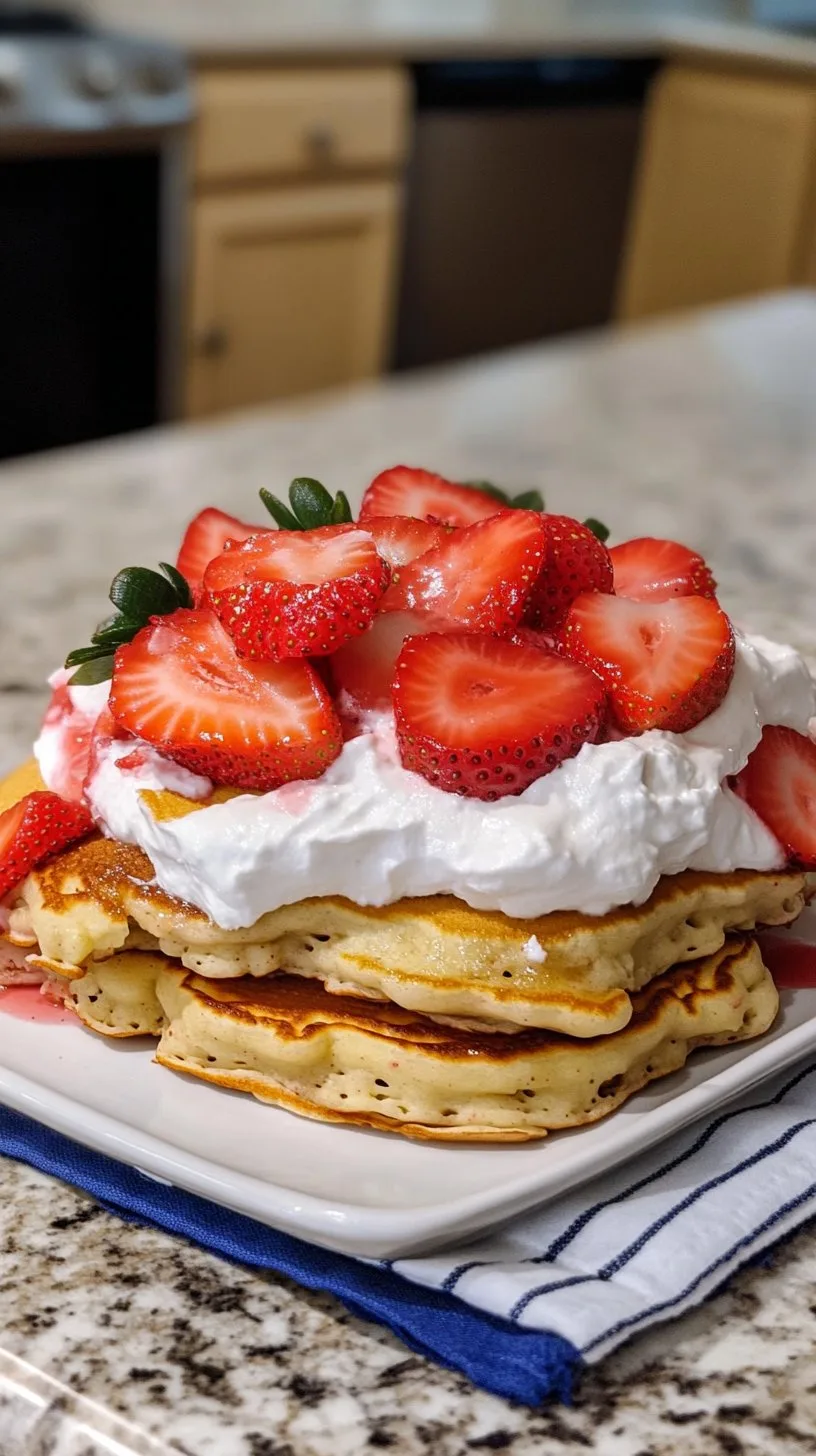 Strawberry Shortcake Pancakes: A Delightful Breakfast