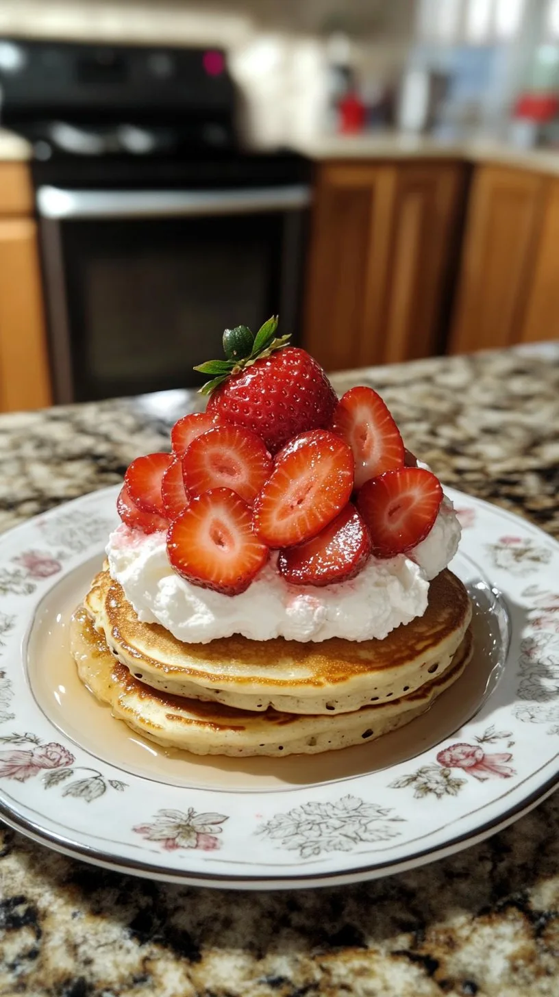 Strawberry Shortcake Pancakes: A Delightful Breakfast