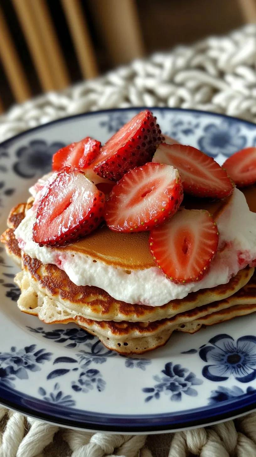 Strawberry Shortcake Pancakes: A Delightful Breakfast