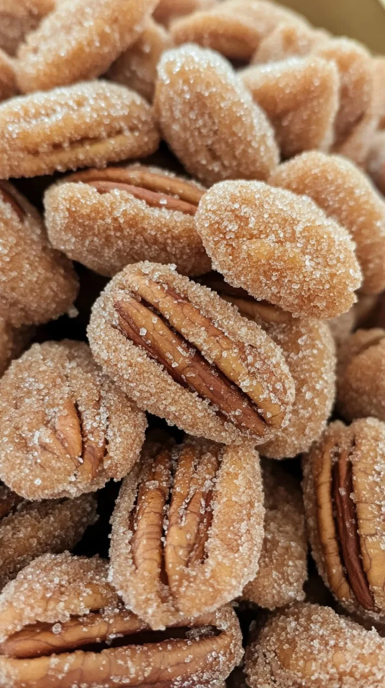 Sugar-Coated Pecans Recipe: Sweet & Crunchy Delight