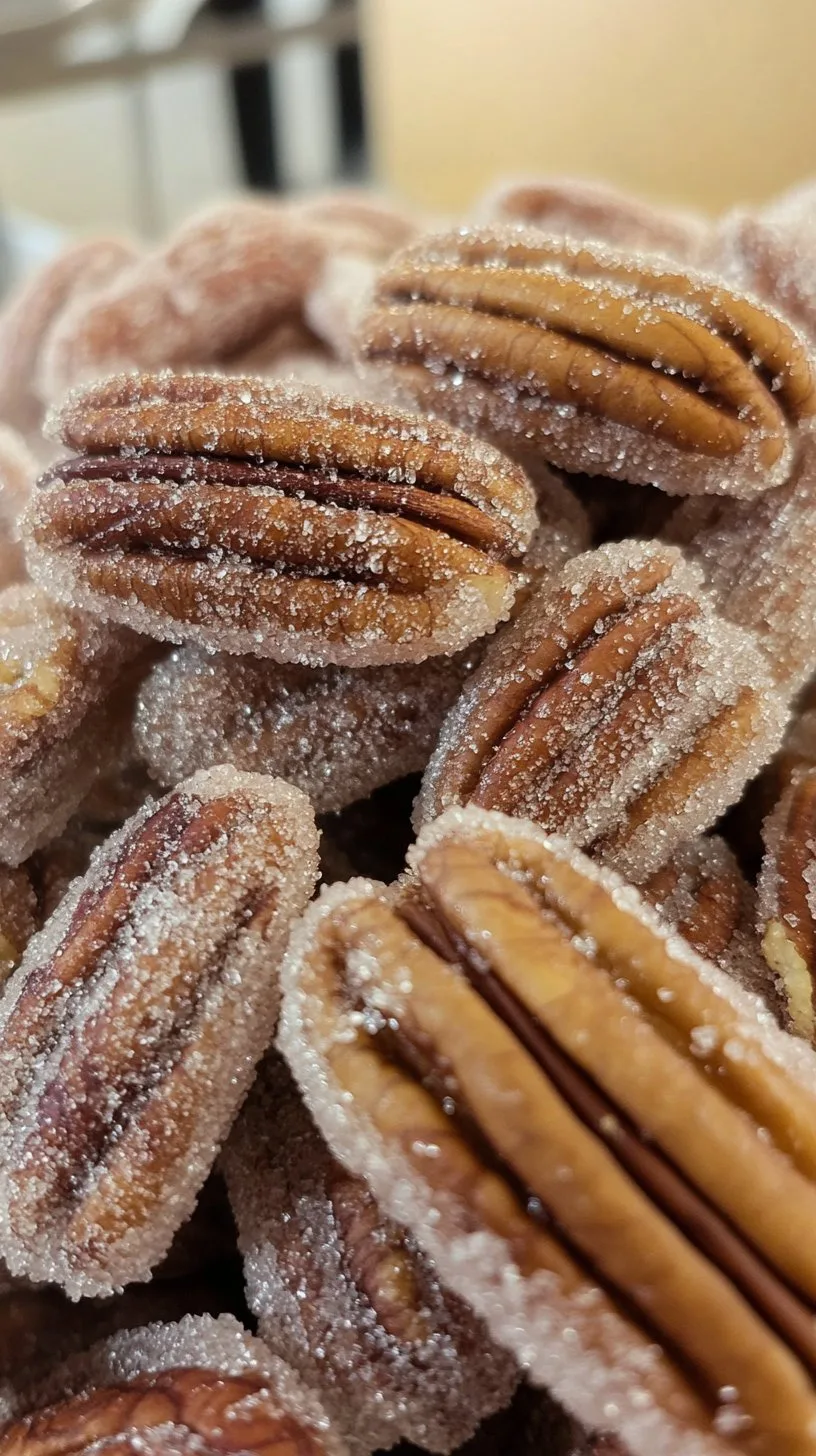 Sugar-Coated Pecans Recipe: Sweet & Crunchy Delight