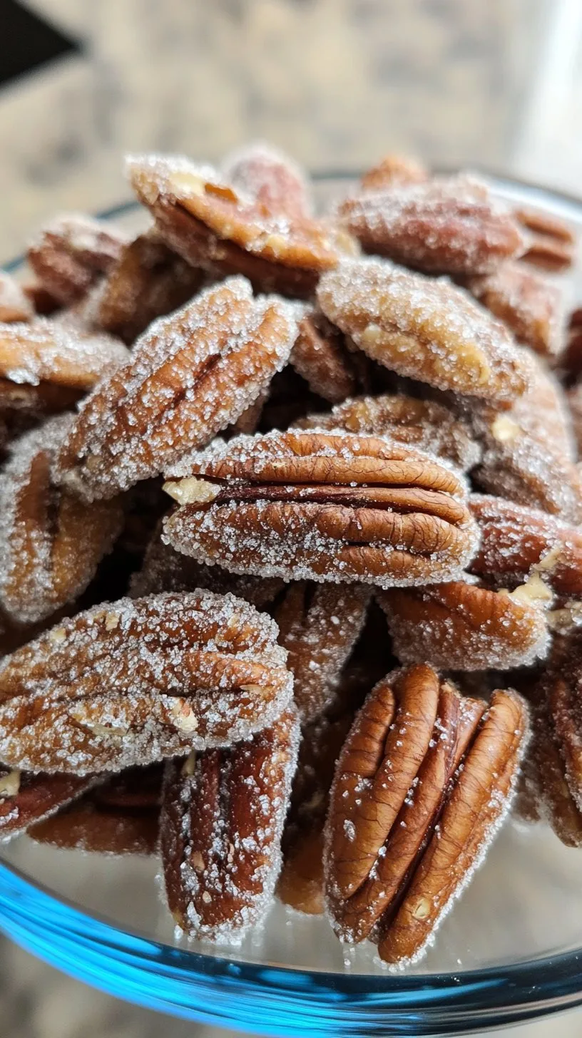 Sugar-Coated Pecans Recipe: Sweet & Crunchy Delight