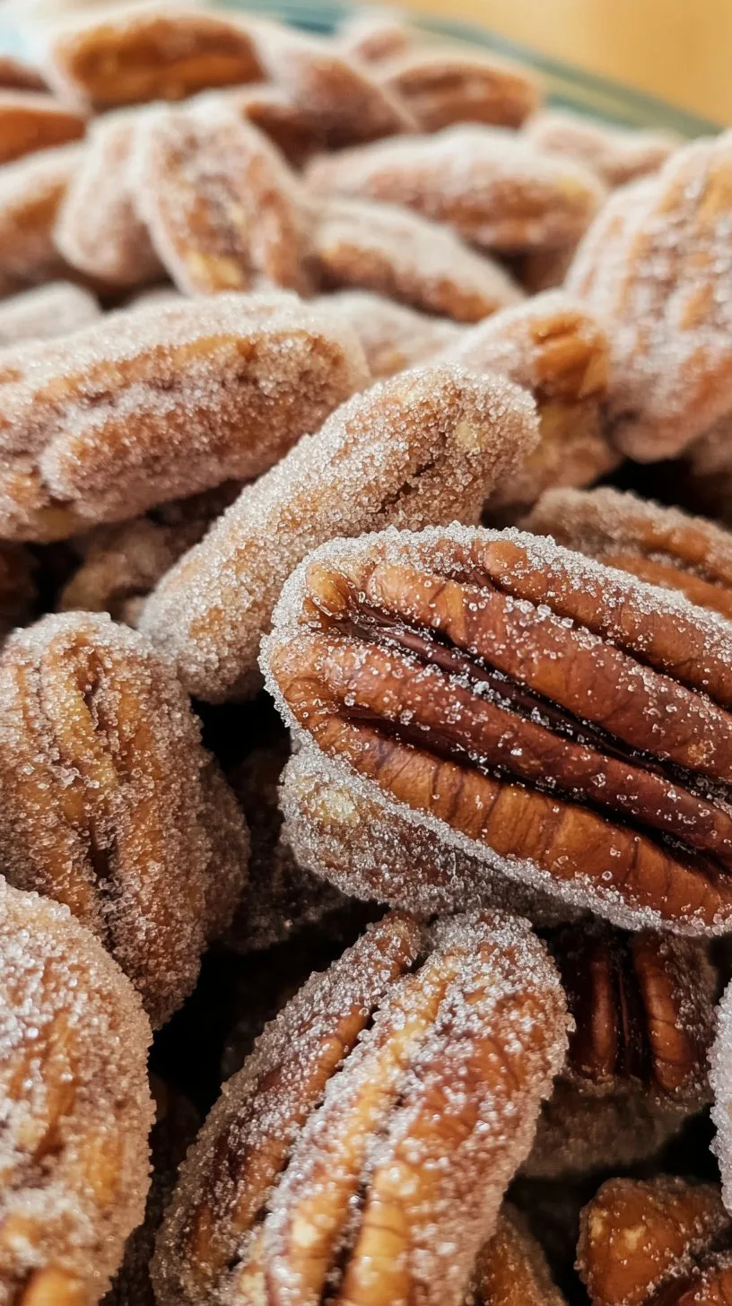 Sugar-Coated Pecans Recipe: Sweet & Crunchy Delight