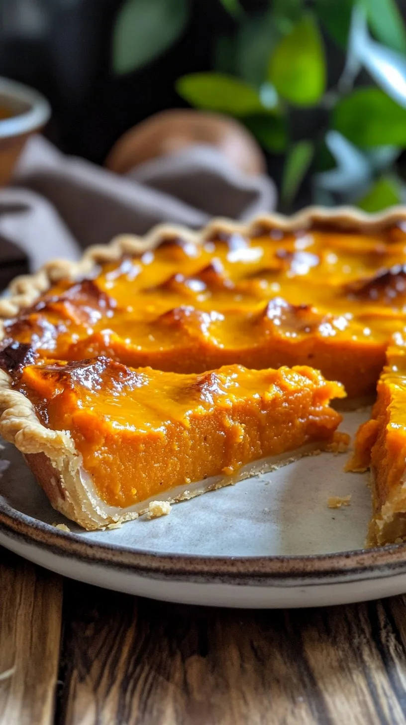 Sweet Potato Pie with Condensed Milk Recipe