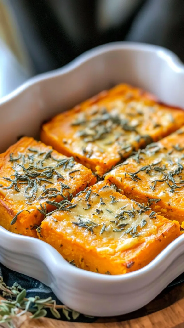 Sweet Potato Sage Butter Casserole Recipe