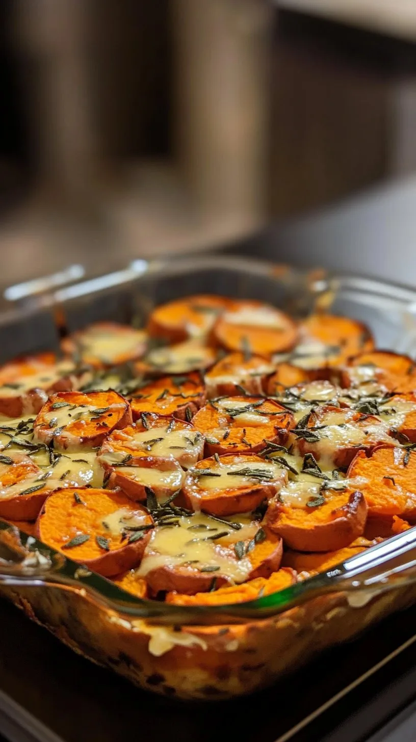 Sweet Potato Sage Butter Casserole Recipe