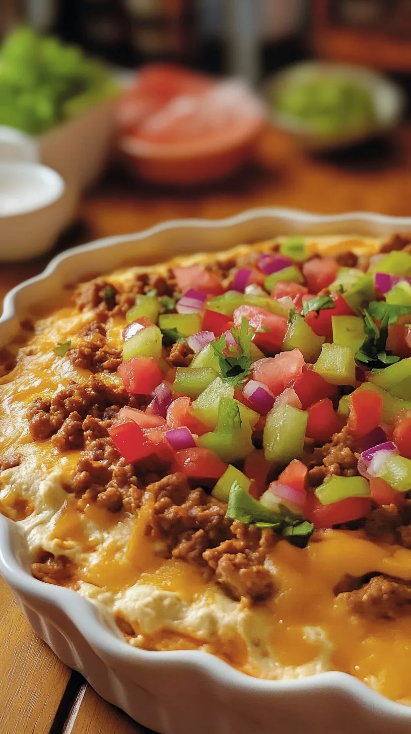 Taco Dip Recipe: Easy and Delicious Party Favorite