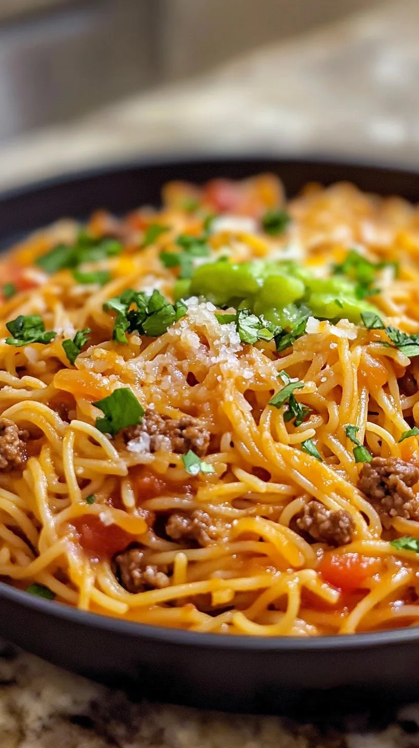 Taco Spaghetti Recipe: A Flavorful Fusion Dish