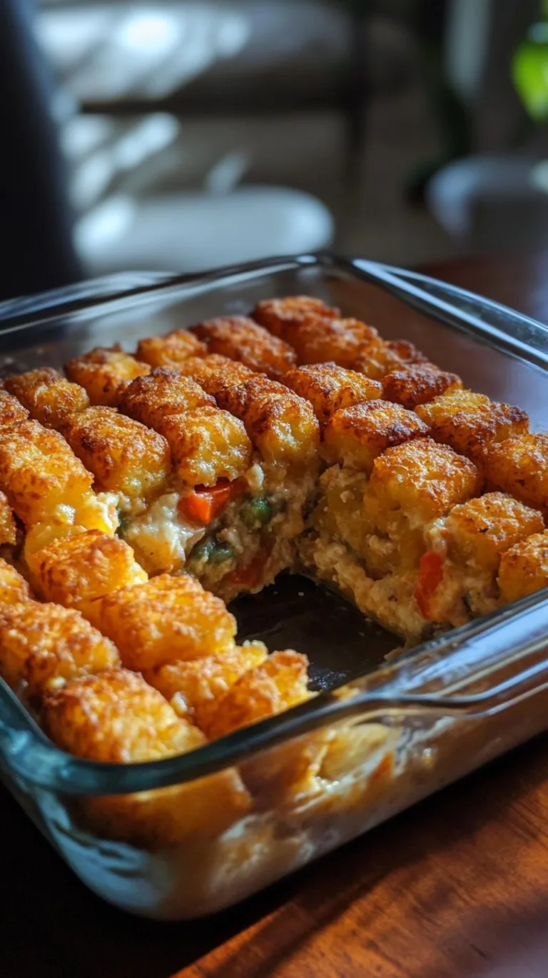 Tater Tots Casserole: Delicious Comfort Food Recipe