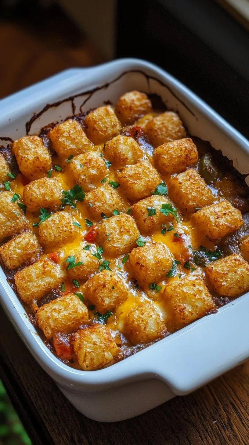 Tater Tots Casserole: Delicious Comfort Food Recipe