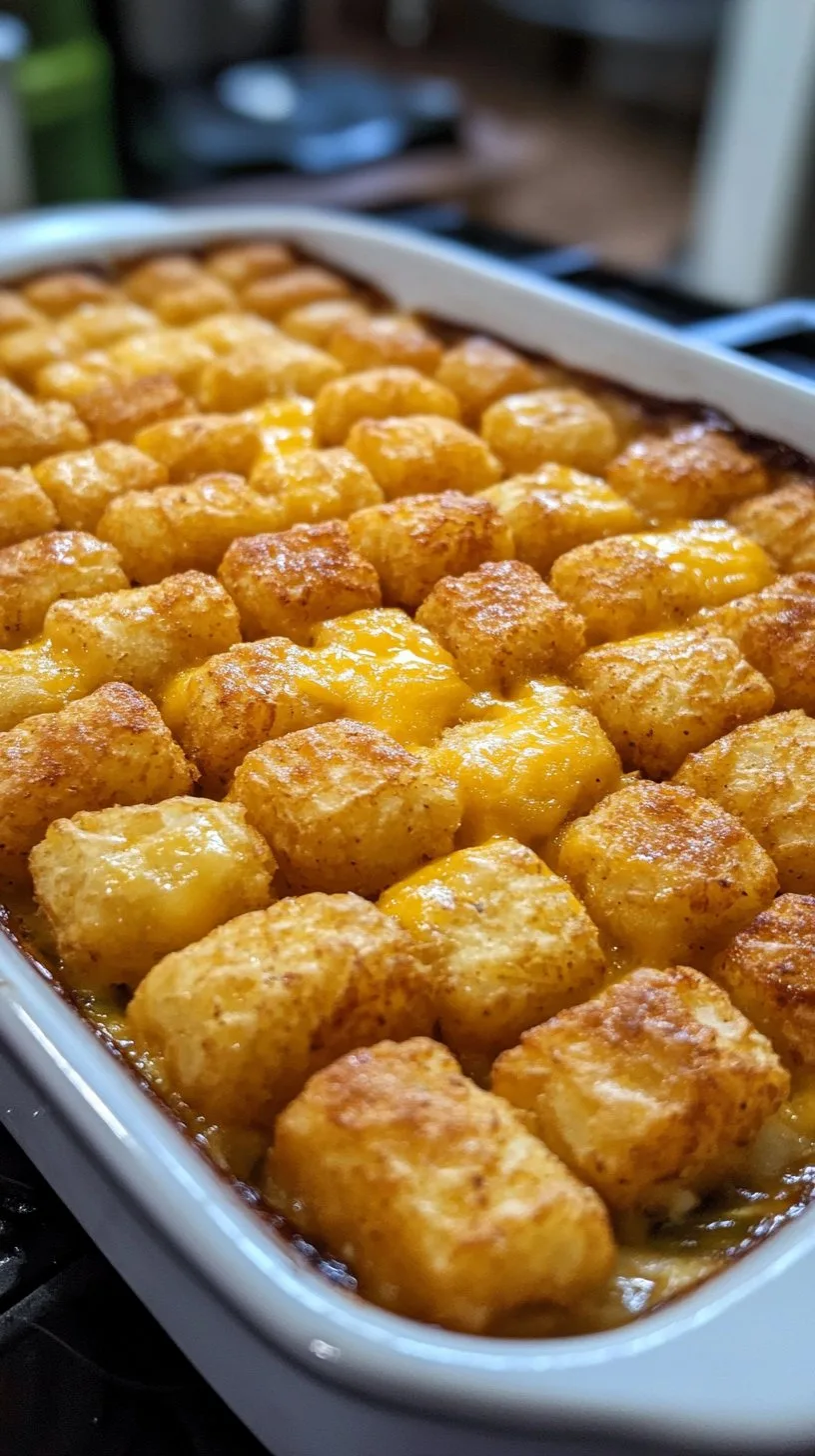 Tater Tots Casserole: Delicious Comfort Food Recipe