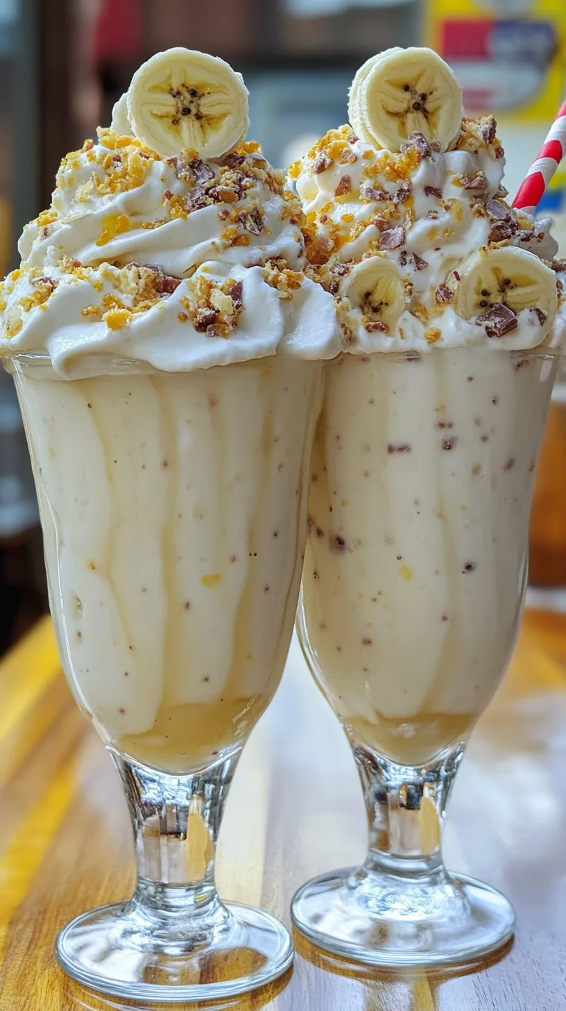 Ultimate Banana Split Milkshakes Recipe Guide