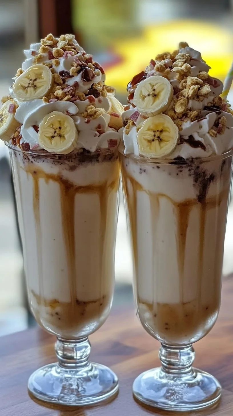 Ultimate Banana Split Milkshakes Recipe Guide