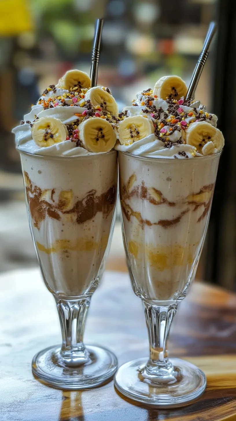 Ultimate Banana Split Milkshakes Recipe Guide