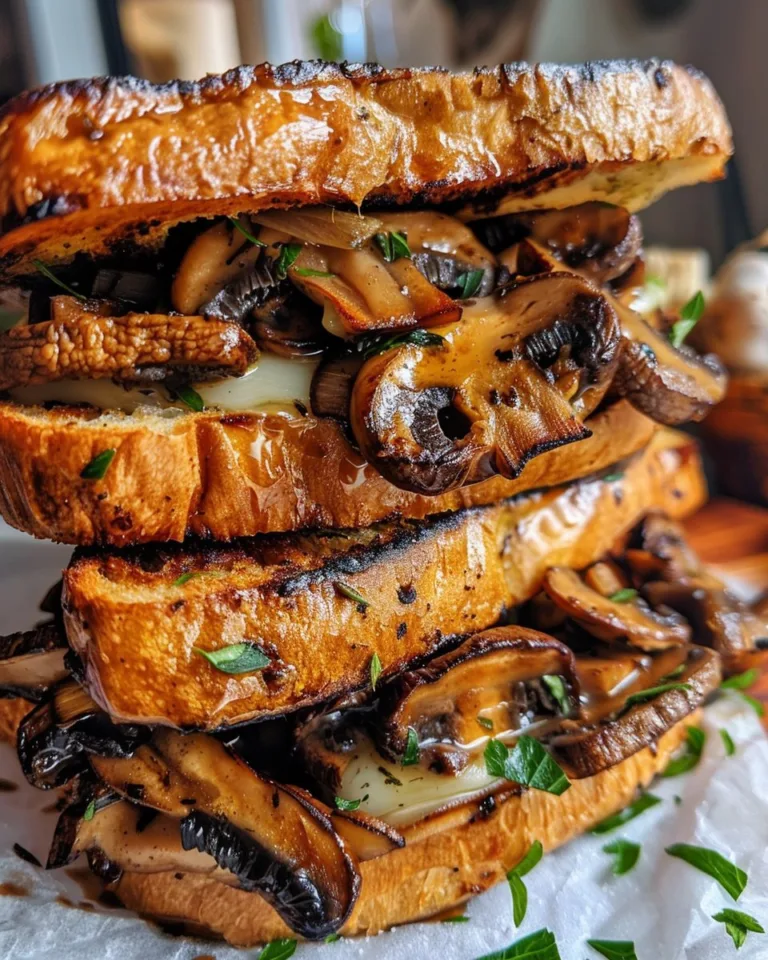 Garlic Mushroom Sandwich Recipe: Delicious & Easy