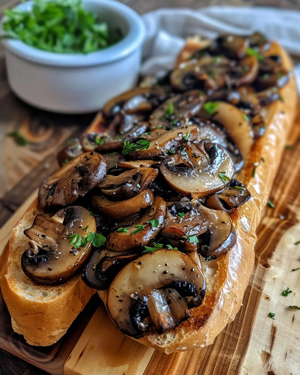 Garlic Mushroom Sandwich Recipe: Delicious & Easy