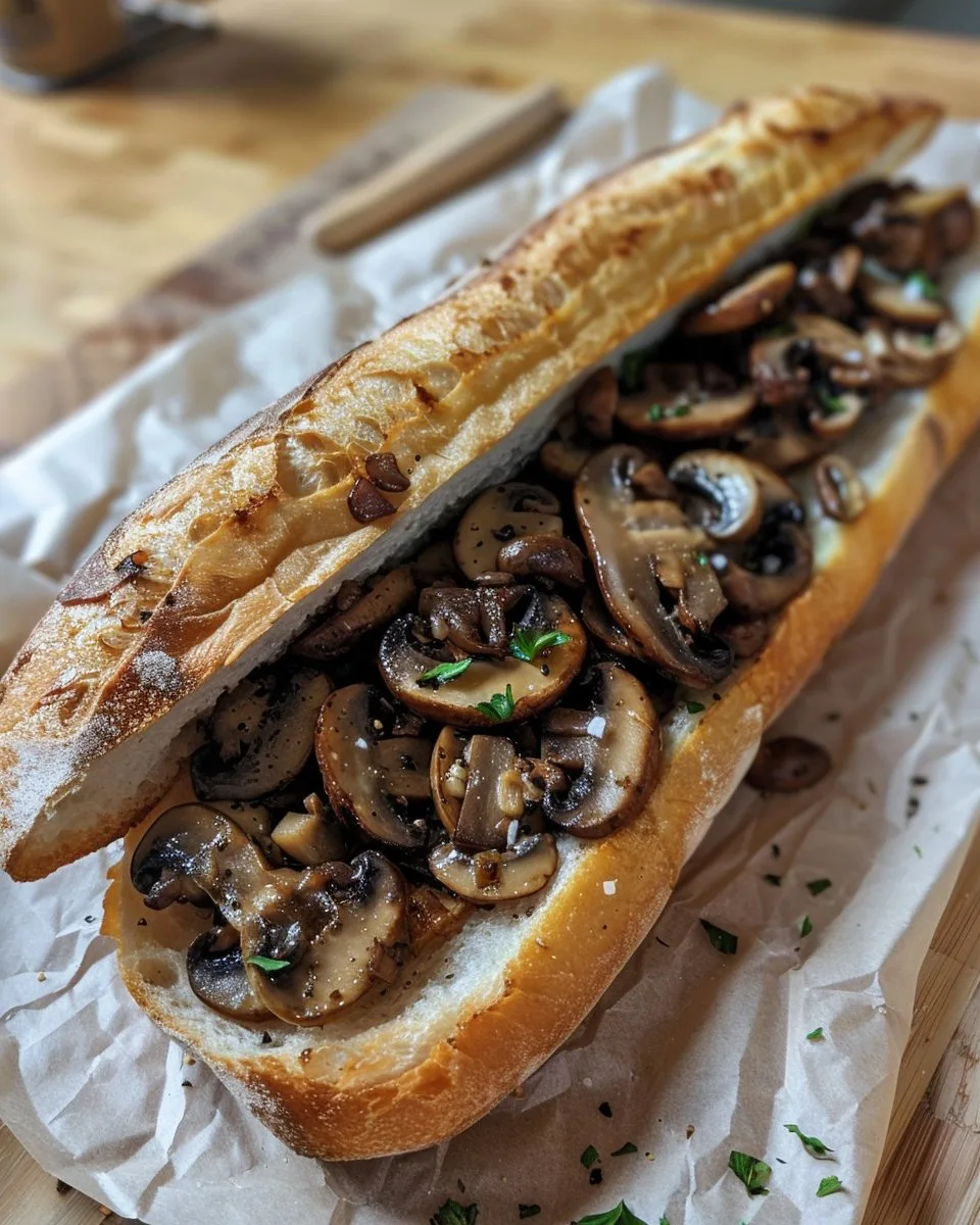 Garlic Mushroom Sandwich Recipe: Delicious & Easy