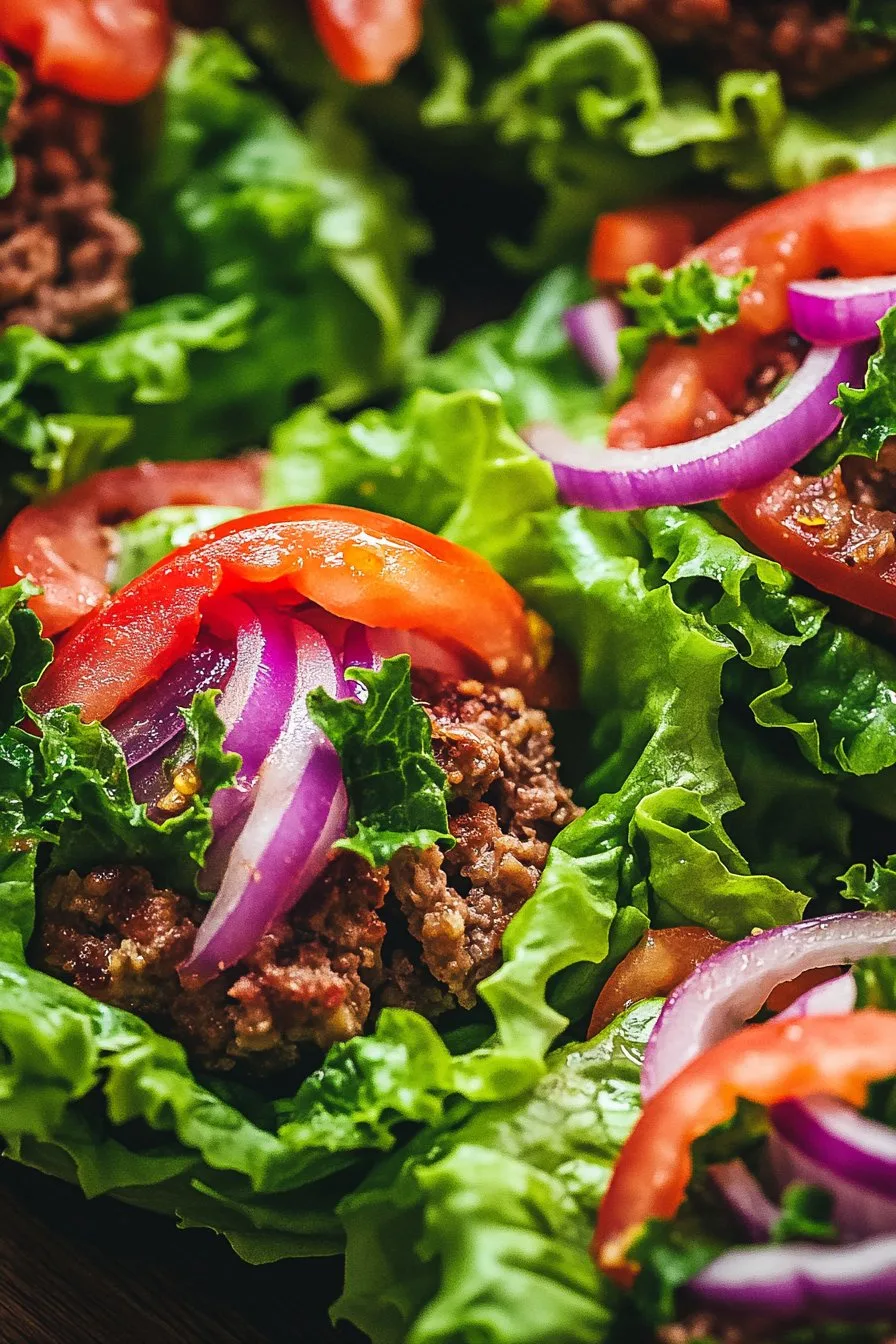 Lettuce Wrap Burgers: A Delicious Low-Carb Alternative