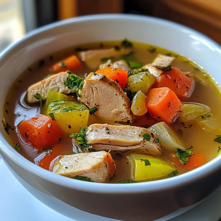 Leftover Turkey Soup: Delicious and Easy Recipe