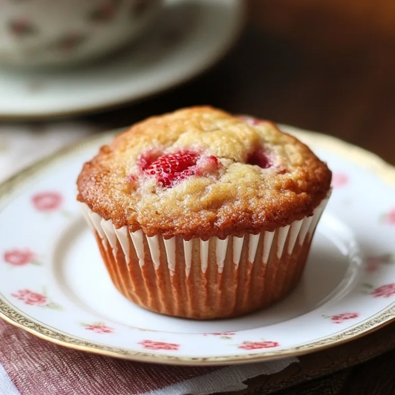 Strawberry Muffins Recipe: Perfectly Sweet and Soft