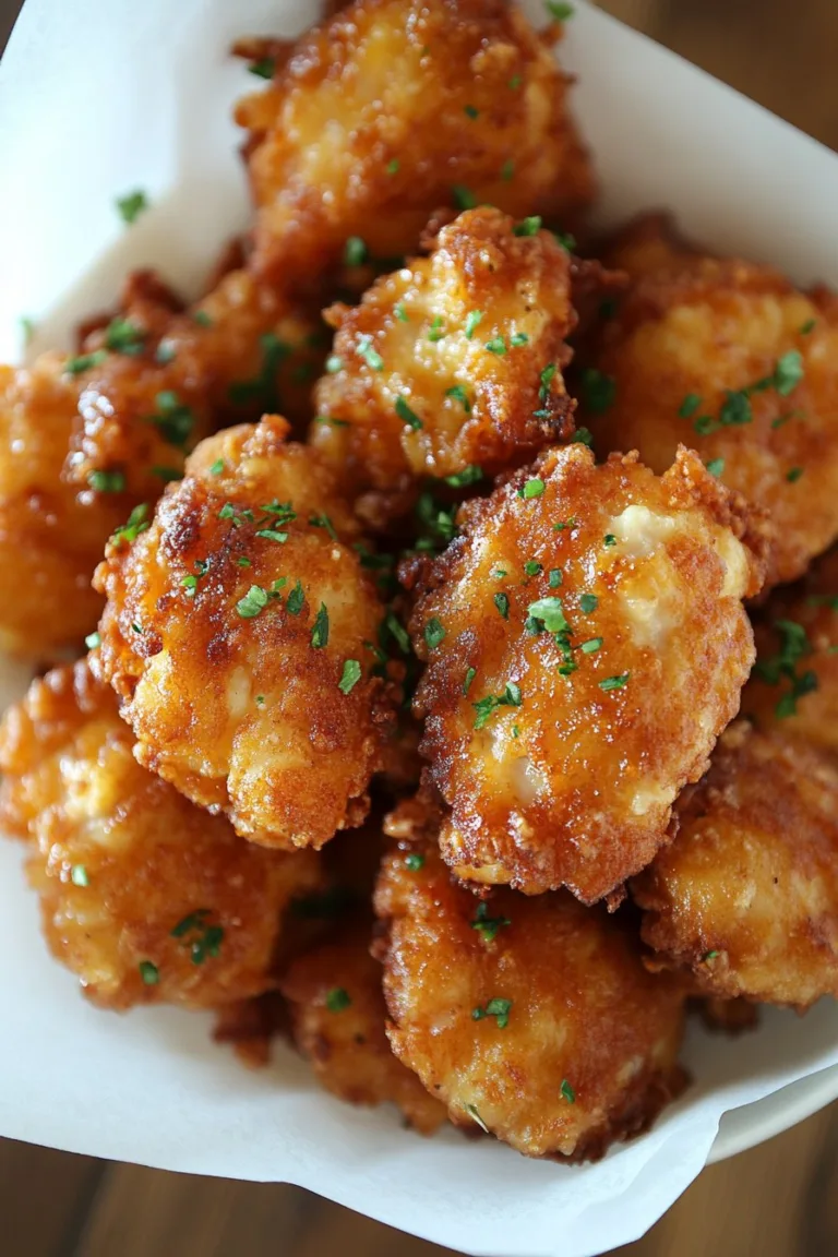 Cheesy Chicken Fritters: A Delicious Recipe
