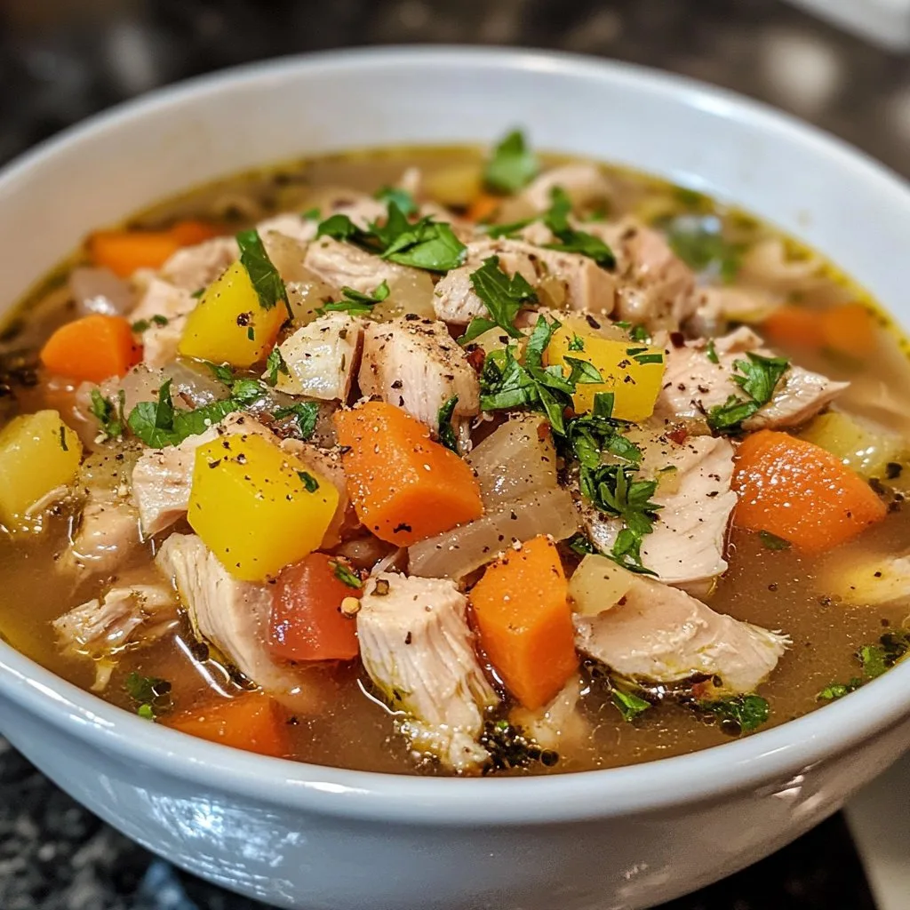 Leftover Turkey Soup: Delicious and Easy Recipe