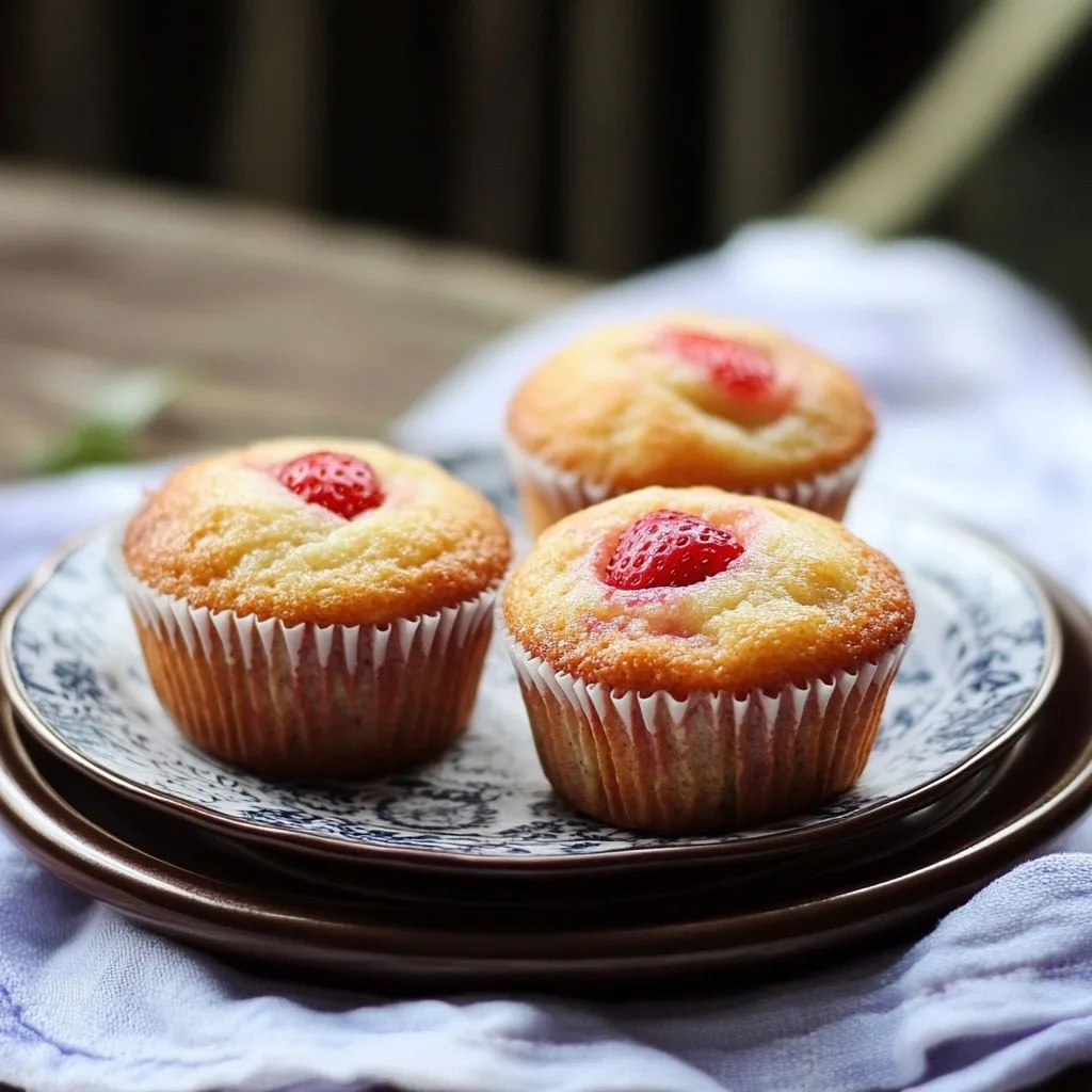 Strawberry Muffins Recipe: Perfectly Sweet and Soft