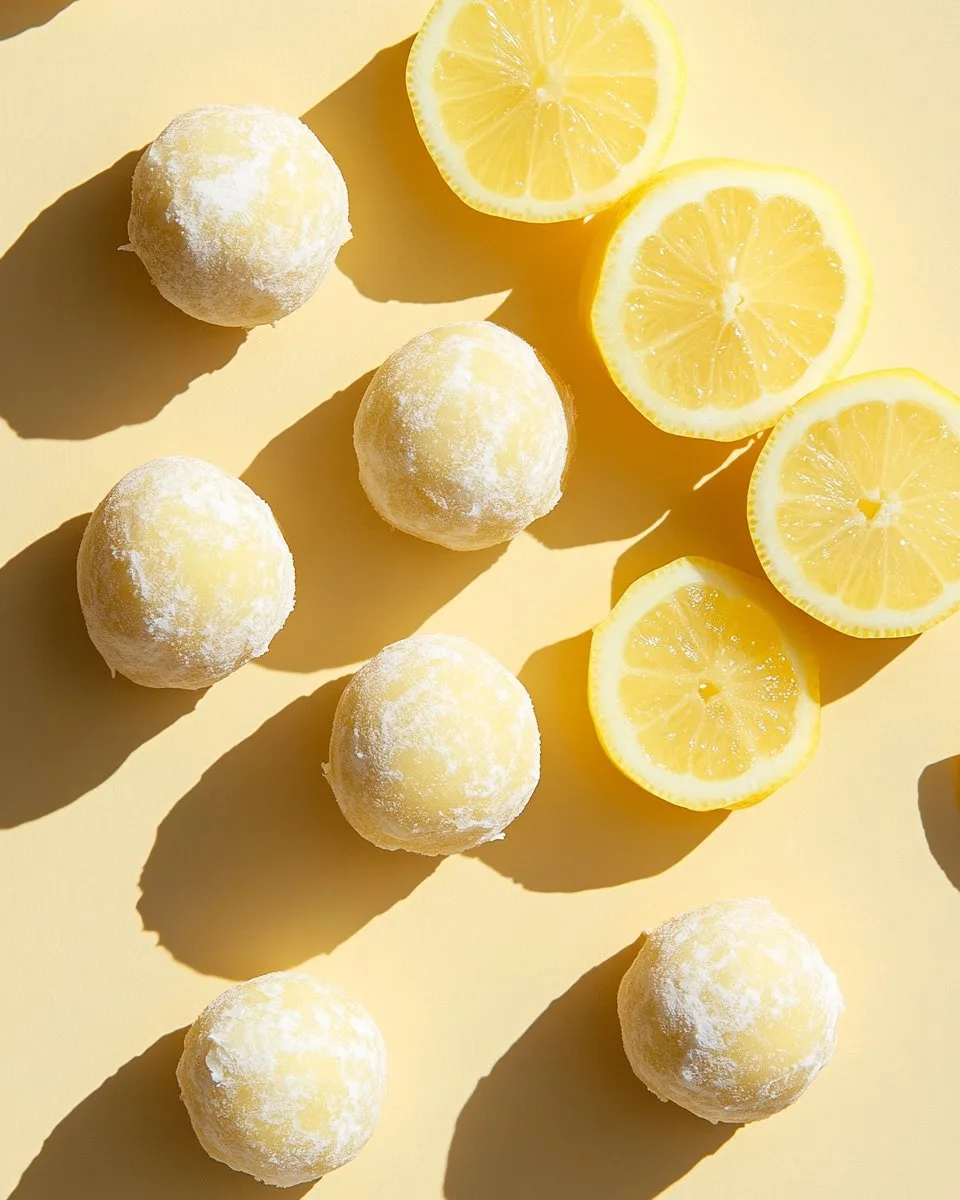 Lemon Truffles Recipe: Citrusy Delight