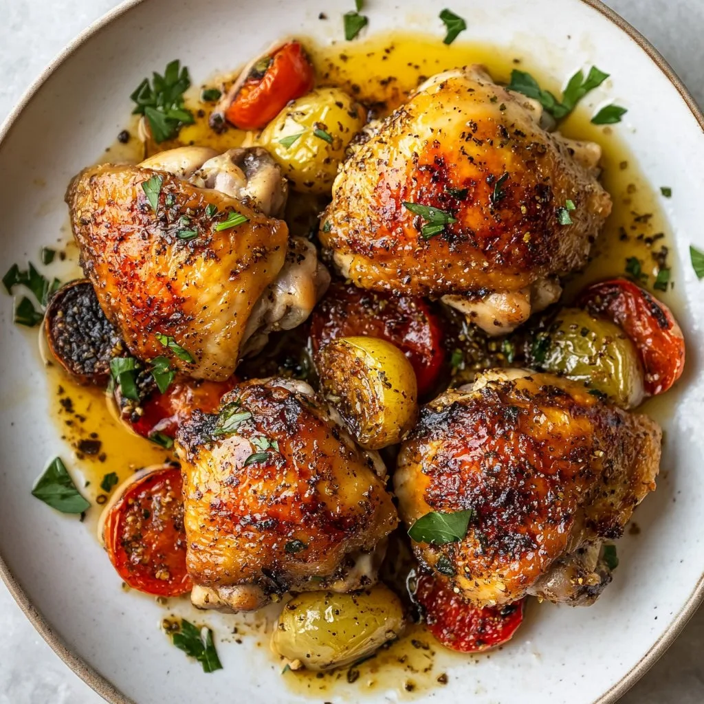 Paprika Roasted Chicken Thighs - Delicious & Easy Recipe