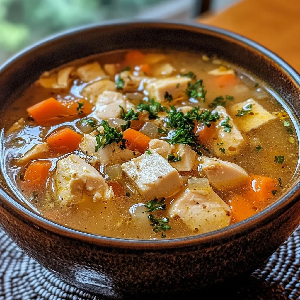 Leftover Turkey Soup: Delicious and Easy Recipe