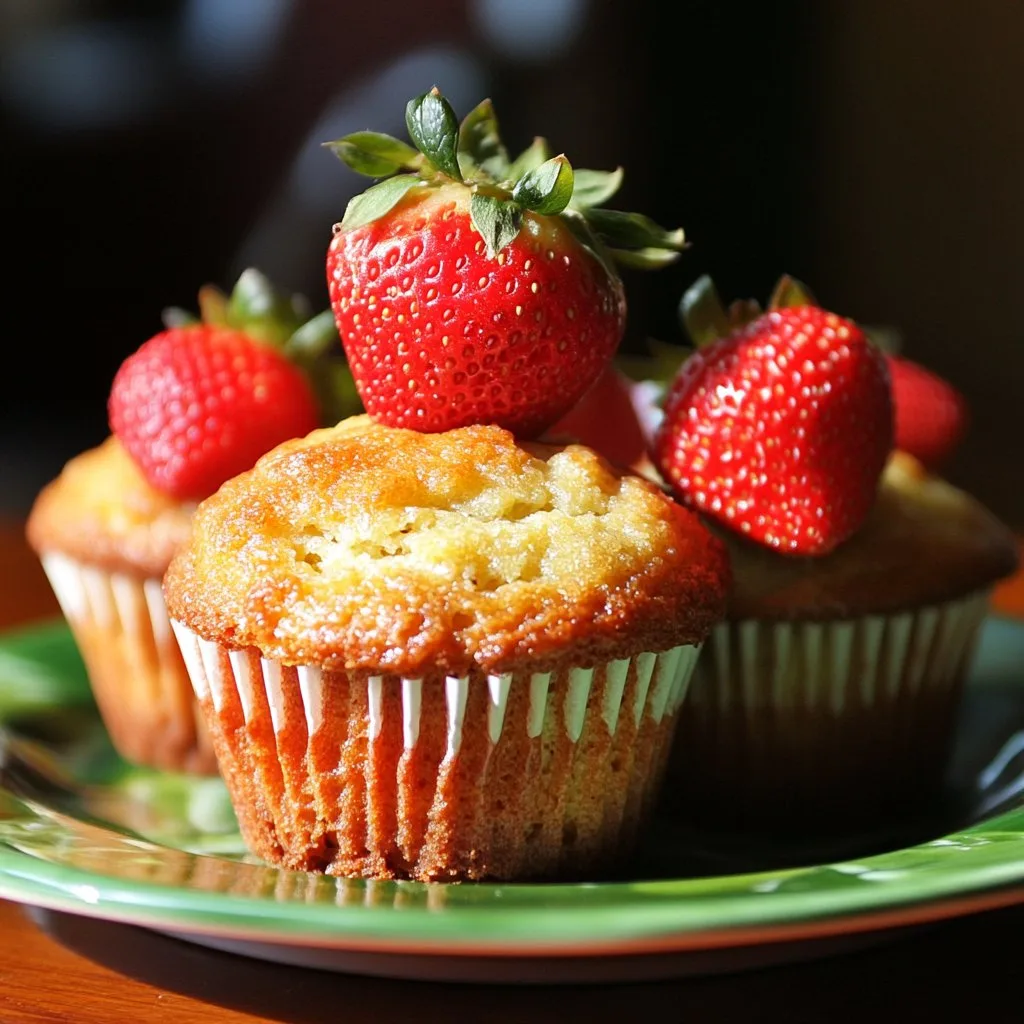 Strawberry Muffins Recipe: Perfectly Sweet and Soft