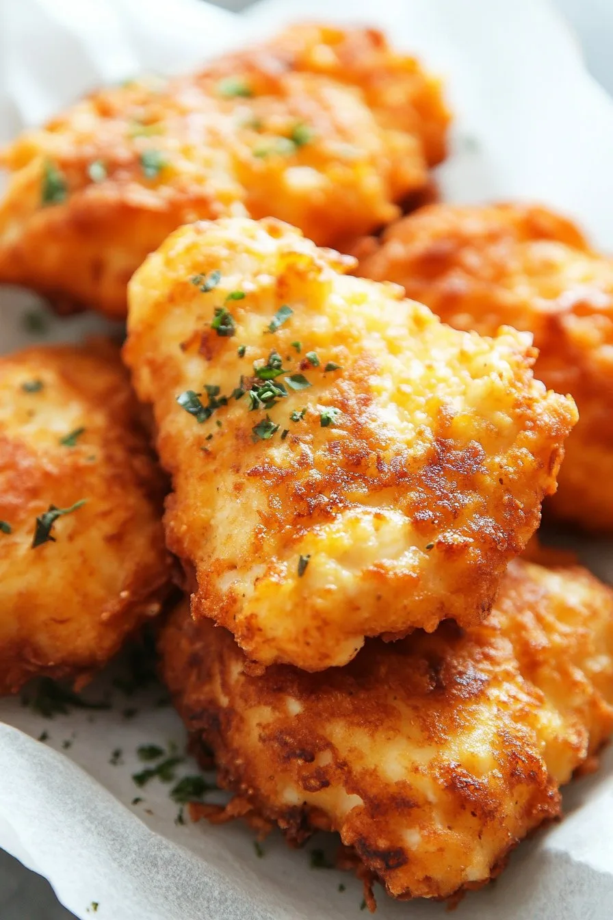 Cheesy Chicken Fritters: A Delicious Recipe