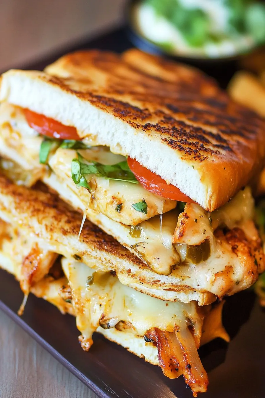 Italian Chicken Panini Recipe for Delicious Lunch