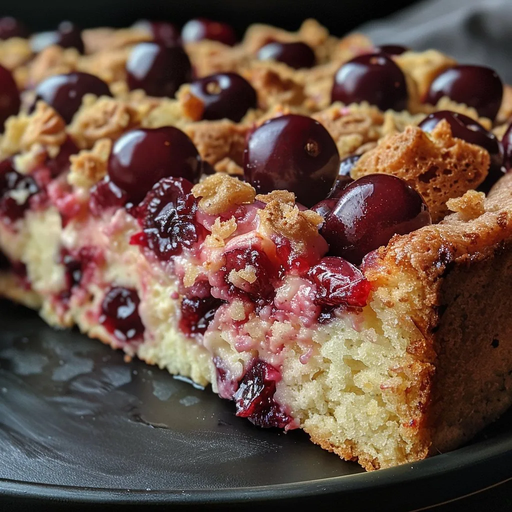 Cherry Cheese Coffee Cake Recipe Delight