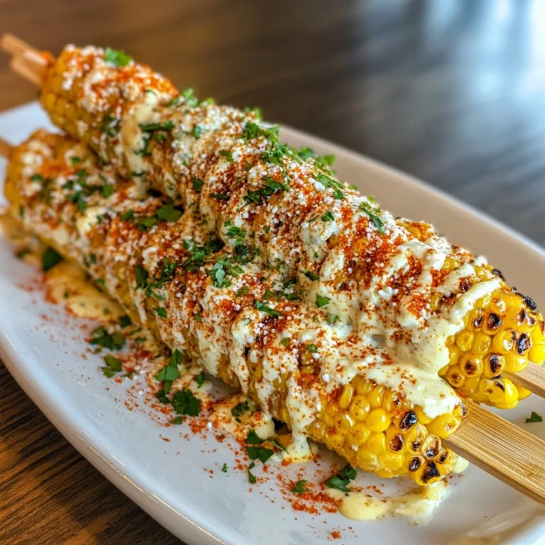 Grilled Mexican Street Corn Recipe