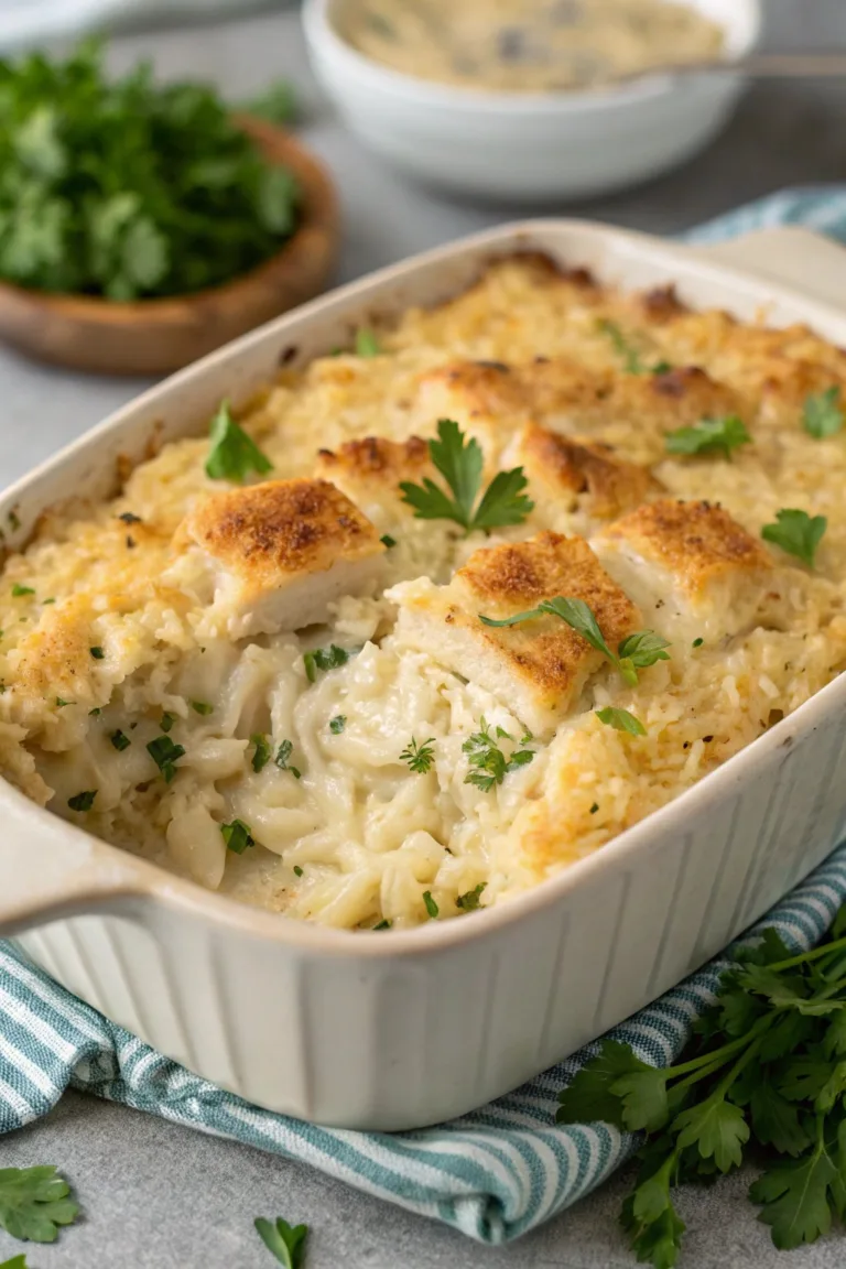 Creamy Chicken Rice Casserole Recipe