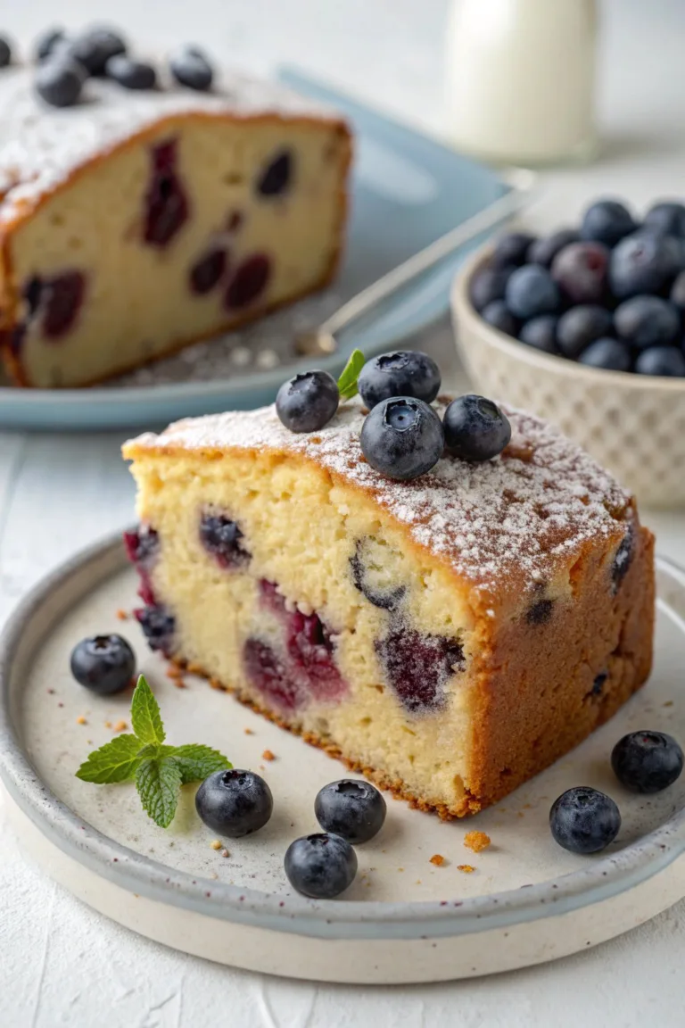 Blueberry Pound Cake Recipe: Delicious and Easy